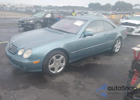 2001 Mercedes-Benz Cl 600 from USA, damaged, VIN WDBPJ78J11A017661